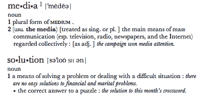 dictionary definitions solutions identifying need web mediasolutions